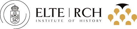 Logo of the ELTE RCH Institute of History.